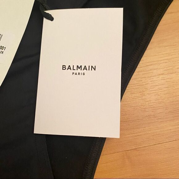 BALMAIN Paris Balconette Bra Set Sz FR38 USA S NWT - Picture 7 of 8